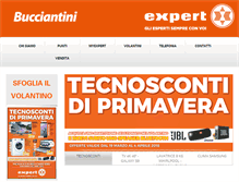 Tablet Screenshot of bucciantini.expertonline.it